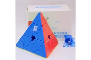BUKEFUNO MoYu RS Maglev Piramide 3x3 Speed Puzzle MFJS MoYu Maglev Pyraminx M senza Adesivi Cubo 2022