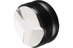 SCARLET BIJOUX Distributeur Speciale TRE Scarlet espresso pour Barista ; pour une extraction parfaite avec machine à tamis ; différentes tailles ; modèle lourd 49 mm Noir