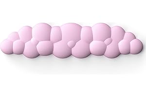 ‎EYSCAR Wolke Handballenauflage,Ergonomisches Tastatur Handgelenkauflage Weiches Leder Memory Schaum Tastatur Handballenauflage,Rutschfeste Wrist Rest