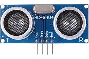 HC-SR04 Ultrasonic Sensor Module for Development Projects, Distance Measuring Sensor with Dual Transducers
