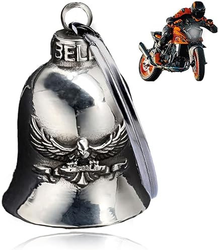 Campanella Portafortuna Per Moto Guardian Bell - Motivo Moto, Con Batacchio - Foto 10