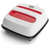 Cricut EasyPress SE (9" x 9") Heat Press for T-Shirts, Cushions, Fabric Bags and More | Use with HTV - Raspberry