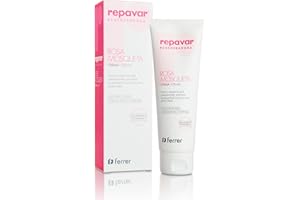 Repavar - Crema Hidratante Corporal - Rosa Mosqueta, Colágeno y Vitamina E - Repara, Nutre y Previene la Sequedad de la Piel - Atenúa Marcas Cutáneas y Proporciona Elasticidad - 125 ml