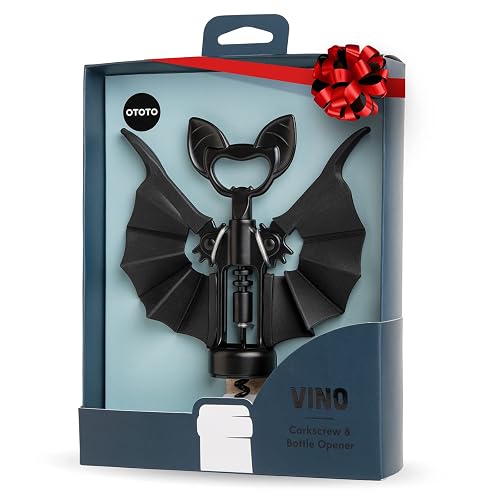 OTOTO 2-in-1 Korkenzieher, Gothic-Design