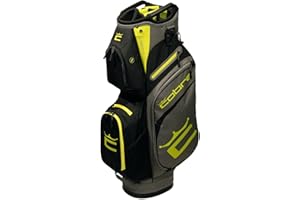 Cobra Golf Signature Cart Bag - Lightweight Golf Bag With Club Dividers, Full Length & Zippered Pockets - Convenient Storage