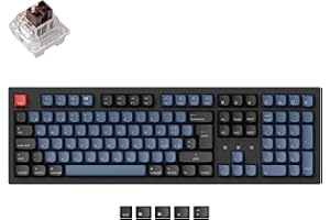 Keychron K10 Pro QMK/VIA Tastiera meccanica Hot-swap personalizzata senza fili Interruttore marrone Retroilluminazione RGB Layout ISO