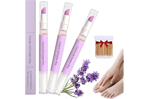3Pcs 2-In-1 Cuticle Pusher & Oil Pen,Nail Cuticle Pen Applicator,Portable Nail Care,Instant Cuticle Remover Tools,For Dry Dam
