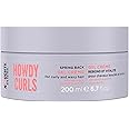 Noughty 97% Natural Howdy Curls Spring Back Gel Creme, Formulated for Curly and Wavy Hair, with Sea Kelp and Wheat Bran Extract 200ml