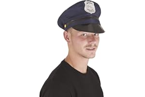 P'TIT CLOWN P' tit Clown 17460 cuffia di poliziotto adulto Taglia regolabile – blu