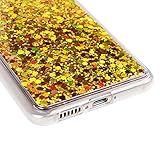 Huawei Nova Hülle Mavis's Diary Tasche Schutzhülle Gold Bling Glitzern Design TPU Softcase Fall Euit Back Cover Bumper Handytasche Scratch Telefon-Kasten Handyhülle Handycover + 1x Kapazitive Feder + 1x Gemeinsame Staubstecker - 