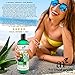 ArtNaturals Aloe Vera Gel for Face, Hair & Body - Certified Organic, 100% Pure Natural & Cold Pressed 350ml - For Sun Burn, Eczema, Bug or Insect Bites, Dry Damaged Ageing skin, Razor Bumps and Acne