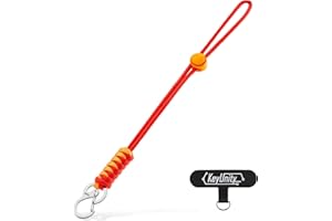 ‎KEYUNITY KeyUnity KC01 Braided Carabiner(Mit Schnurschloss), Schlüsselanhänger Paracord, Paracord Anhänger, Schlüsselanhänger，Geeignet Für Handys, Kamerataschen, Wasserflaschen Usw