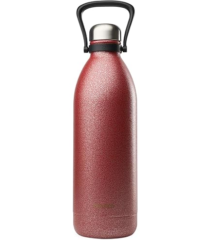 Qwetch Grote Thermosfles Geel 1,5L 48 Uur Koud En 16 Warm Waterdicht Bpa Vrij Roestvrijstalen Drinkfles Met Draaggreep Geisoleerde Thermoskan Voor Picknick Camping Familie 2297629263