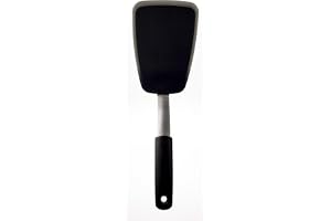 OXO Good Grips stor flexibel silikonspade | Värmetålig och säker för non-stick-ytor, tunna flexibla kanter för ägg, burgare o