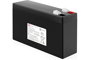 DREAMDASH 7.5Ah Batterie Rechargeable Lithium 10.8V adapté pour Batterie 12V (8.1v-12.6v), 1500+ Cycles Fonctionne de -15 ℃ à 50 ℃, IP65 pour Voiture pour Enfants, Système Solaire éolien, E-Bike, éclairage