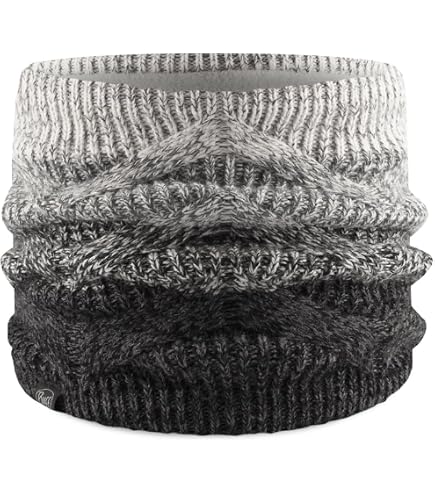 Scaldacollo Buff Knitted & Fleece AI Ron Unisex – In Misto Lana, Morbido, Taglia Unica, Invernale - 5