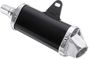 Viviance Tuyau de Silencieux d'échappement de Moto Universel de 28 mm 50cc 110cc 125cc 140cc 150cc Pit Dirt Bike