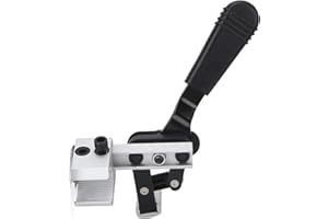 ENTATIAL Manuelle Rollstuhlbremse, Aluminiumlegierung Elektrische Rollstuhl-handbremsen, Hohe Empfindlichkeit Mechanische Rollstuhl-handbremse, für Elektrorollstuhl(Richtiges Stück)