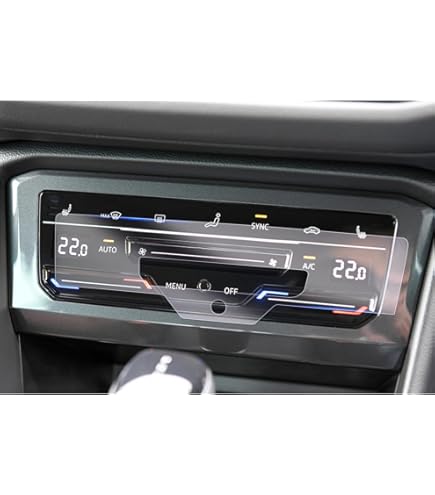 Pellicola Protettiva Vetro Temperato Per VW T-Cross 2019-2024 - Schermo Navigatore 9H Antigraffio - Foto 5