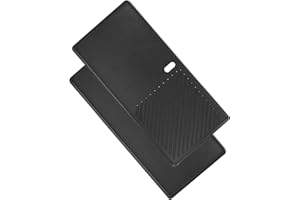 Denmay Żeliwna płyta grillowa 43 x 21 cm do Charbroil, Enders Boston 3, Enders Monroe 3 Pro, Landmann Triton 3&4, Profi Cook PC-GG 1058/1059, Barbecook Siesta 310, Broil King, 1 opakowanie