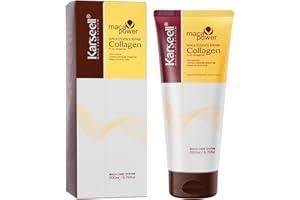 Karseell Collagen Hair Mask 200ml, Intense Deep Repair Hydrating Conditioning Treatment, for Dry Damaged Hair Types
