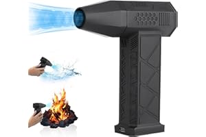 Ailan Electric Dust Blower, 130000 RPM Compressed Air Duster, 3000 mAh Rechargeable, Mini Blower for Cleaning Car, Computer, Keyboard, Sofa