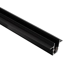 LEDKIA LIGHTING - Rail Monophasé 2m Pour Spots LED | Installation Intérieure IP20 | Aluminium Noir