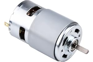 VOKTTA 775 Motore a Corrente Continua 4500 RPM DC 12V 24V Grande Coppia Strumento Elettrico Ad Alta Velocità Mezzo Asse Motore per Barca del RC Modello Fai da Te Hobby