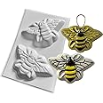 Honey Bees Plaster Or Concrete Mould 2 Cavity Garden Plaque Mold