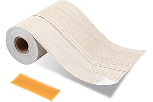 ztowoto Bordo autoadesivo per parete, cornice per porte e finestre, bordo autoadesivo per casa, bagno, cucina, soggiorno (acero bianco, 1000 x 10 cm)