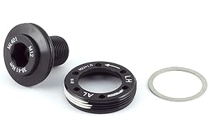 FSA Unisex's MegaExo QR-18 Omega NBD Crank Bolt-Black, Size M12