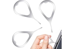 TENG HONG HUI 3 Stück SIM Karten Nadel, SIM Karten öffner Werkzeug zum Öffnen und Auswerfen von Stiften, Nadelöffner, Und Auswerfen Der SIM Tool, SIM Karten , Kompatibel Mit Samsung Galaxy smartphone,Uhrenketten