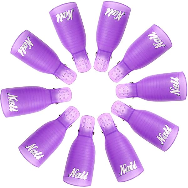 Minkissy Nagel-Einweichkappen – 20 Stück, Wiederverwendbar – Für Acryl, Gel & Nagellackentfernung
