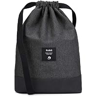 FEPITO Kordelzug-Rucksack – 2er Set, 39x34 Cm, Aus Polyester, Für Gym, Reisen & Sport