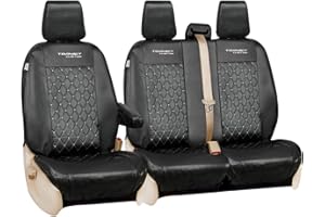 JH AUTOSTORES FULLY Tailored diamond quilted leather seat covers ford transit custom 2013 on