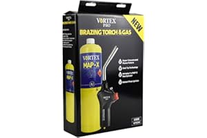 Arctic Hayes Vortex Pro Brazing Torch with 450 g MAP-X Gas