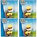 Produktbild 4 Stück Paw Patrol 3D Puzzle Radierer Mitgebsel