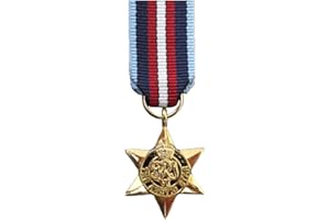 EPIC MILITARIA WW2 British Arctic Star Medal - Miniature - Made in Britain