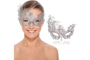 PPGGOPP Maskerade Maske,Venezianische Masken für Frauen,Maskenball Damen Maske,Venezianischen Maske Augenmaske Sexy Venezianischen Maske Kostüm Masken für Kostüm Cosplay Abschlussball Karneval