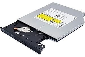 MAITLAN Graveur CD-R Super Multi 8X DVD+-RW/R DL 24X pour LG HL-DT-ST DVD-RAM GU90N, pour ordinateur portable HP Dell 9,5 mm SATA Slim Chargement par plateau Lecteur optique Pièces de rechange