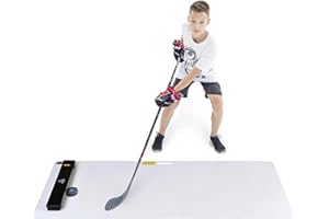 HOCKEY REVOLUTION Powierzchnia treningowa do hokeja, przeznaczona do poprawy obsługi kijów hokejowych i techniki strzelania, opracowanie mocnego strzału (MY SHOOT PAD + Passer One Timer)