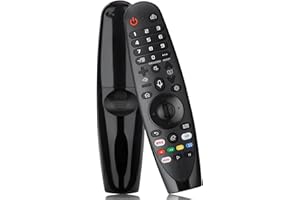 KQLHLHDYZ Mando a distancia para L-G Smart TV AKB75855501 Control remoto por voz Bluetooth con Alexa Voice y función de puntero, reemplaza AN-MR20GA MR19BA MR18BA MR650A