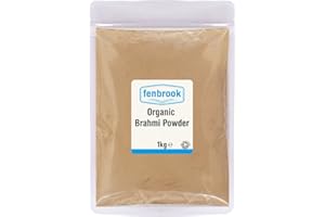 Organic Brahmi Powder 1kg | Bacopa Monnieri Powder Certified Organic by Fenbrook Organic