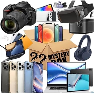 Elektro-Palette Mit Haushaltsgeräten & Geschenkartikeln - Überraschungspaket In Schwarz