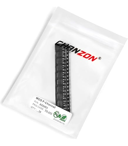 Chanzon 10 Stück AO4409 SOP-8 MOSFET – P-Kanal, -15A, SMD – Für DIY-Elektronik & Reparatur