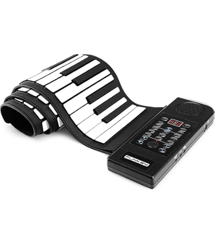 Lychee draagbare flexibele 61 toetsen oprolbaar zacht toetsenbord piano MIDI vouwen elektronische piano muziekinstrumenten