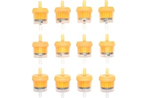 Royitay 12 x Benzinfilter Sprit Kraftstofffilter 6-7mm Auto PKW Motorrad Für Roller Quad Scooter Lawnmower