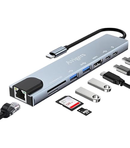 Hub USB C, Yottamaster 5 In 1 Hub USB C Con HDMI 4K, PD60W,3 Porte USB A, 1 Porta USB-C 3.0 Dock