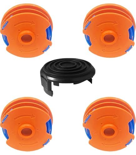 Bobine Fil Débroussailleuse MacAllister - Compatible MGT35025, MGT45028, MGT60030 - Alimentation Automatique - Lot De 2