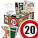 Produktbild 20 Geburtstag Geschenk für Manner DDR - MÄNNER Box mit DDR Waren + Geschenkverpackung "Verkehrsschild 20" mit Ostmotiven + gratis DDR Kochbuch + gratis Geschenkkarten – Bier + Schnaps + Kondomen + Erichs Rache uvm. +++ Ostprodukt DDR Box als Geschenkkorb mit DDR Spezialitäten ++ Geschenk 20. Geburtstagsgeschenke Geschenkkorb für männer geburtstagsgeschenk für Manner geschenkkörbe Geburtstag 20 Mann Ostgeschenke für Männer Geschenk zum 20. Geburtstag Männer